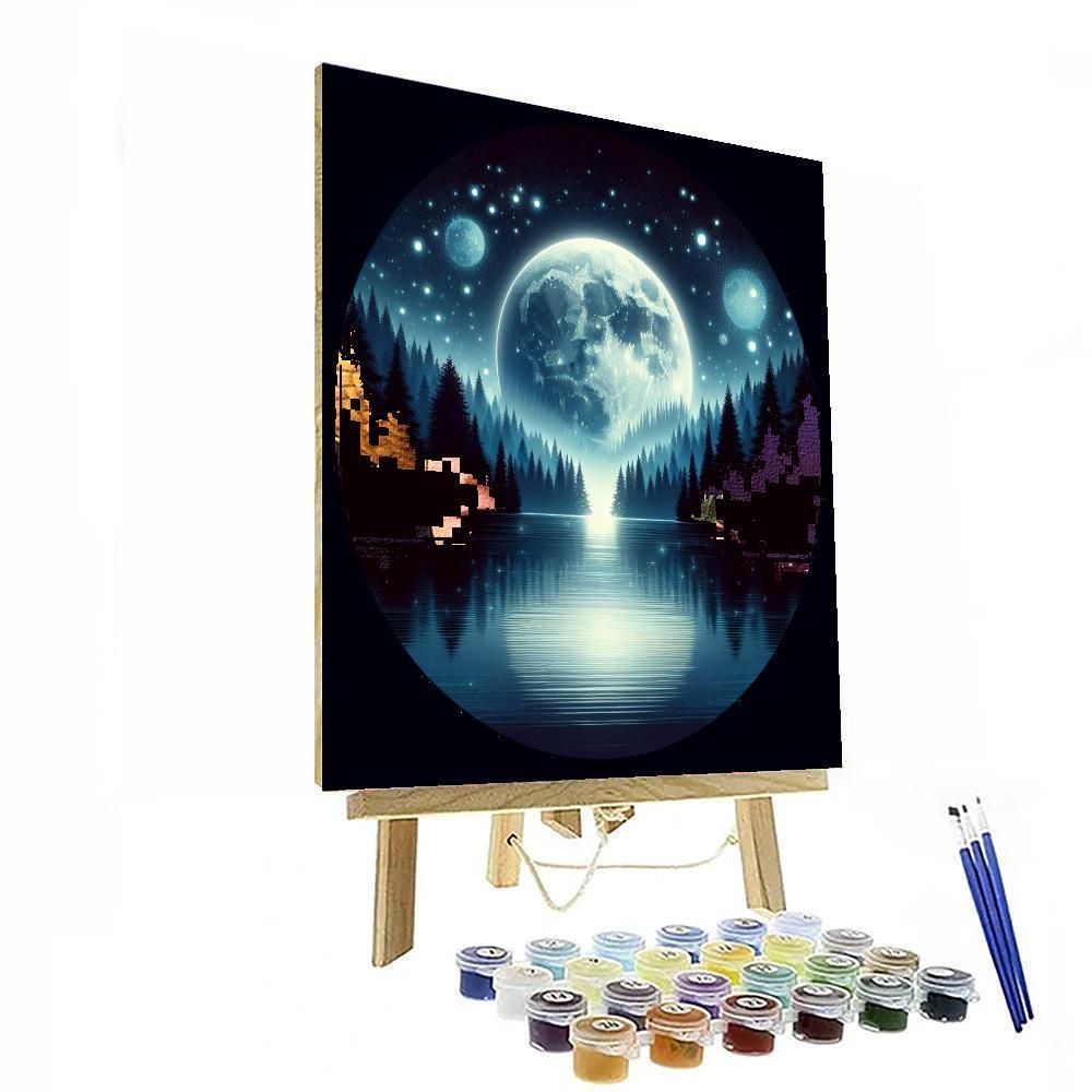 Lunar Lake Mystique Paint By Numbers Kits