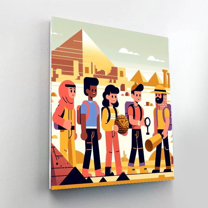 Historical Explorer Quest DIY Paint By Numbers