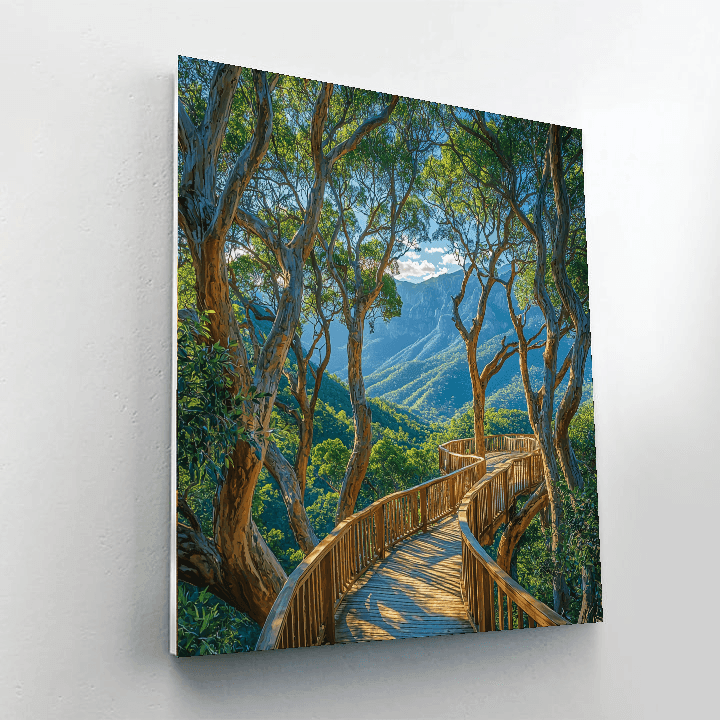 Treetop Walkway Paint By Numbers