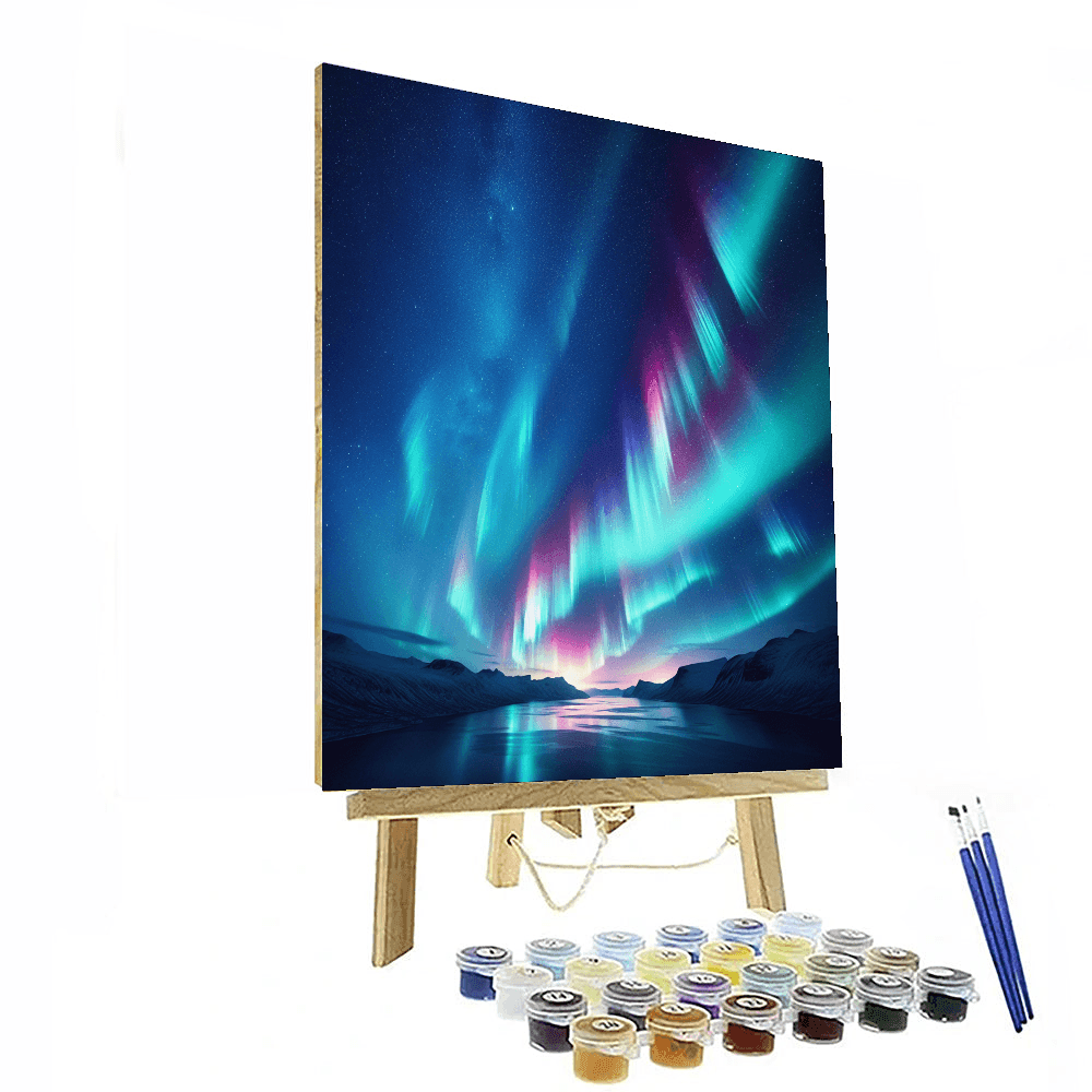 Aurora Borealis Dream Paint By Color