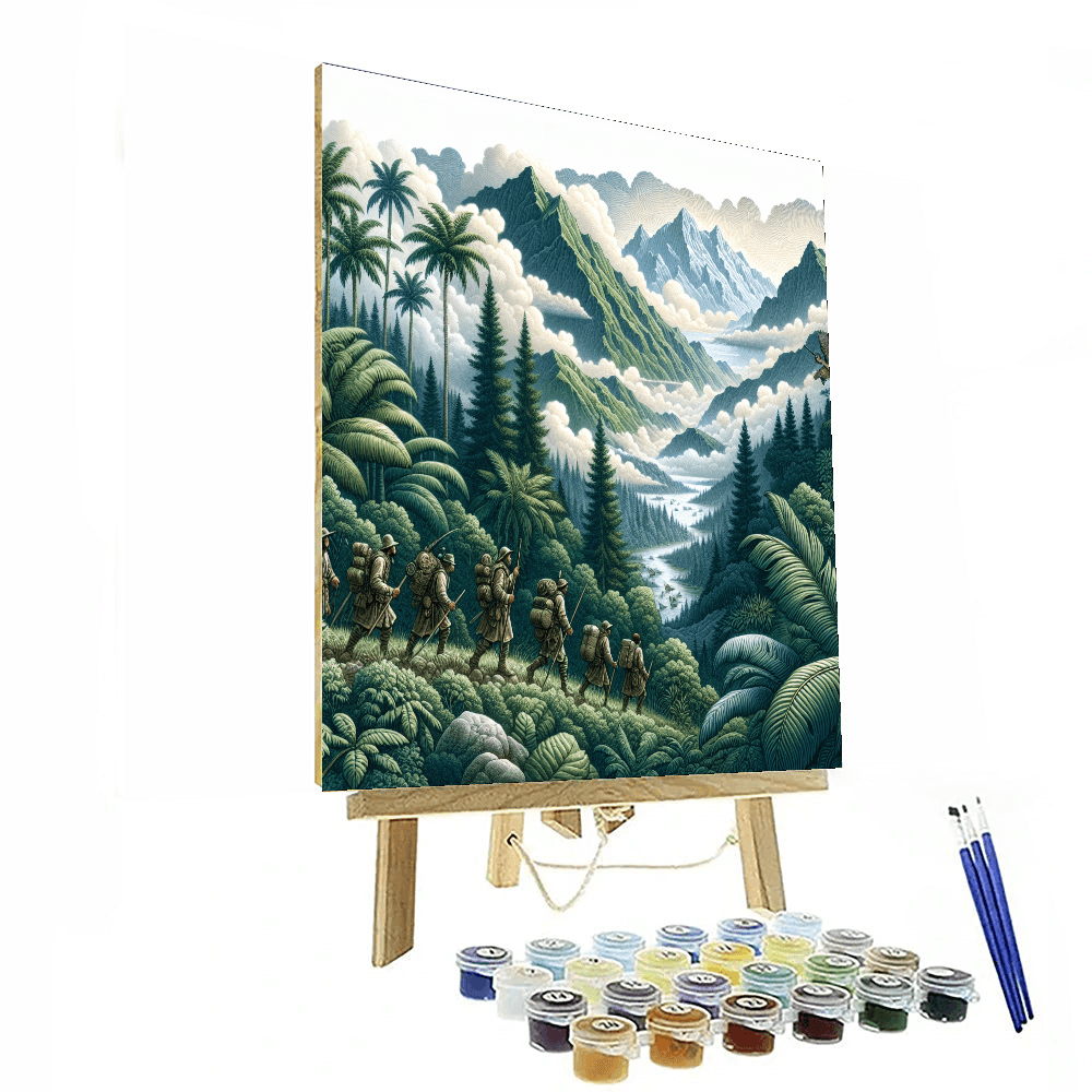 Wilderness Adventure Trek Paint By Color
