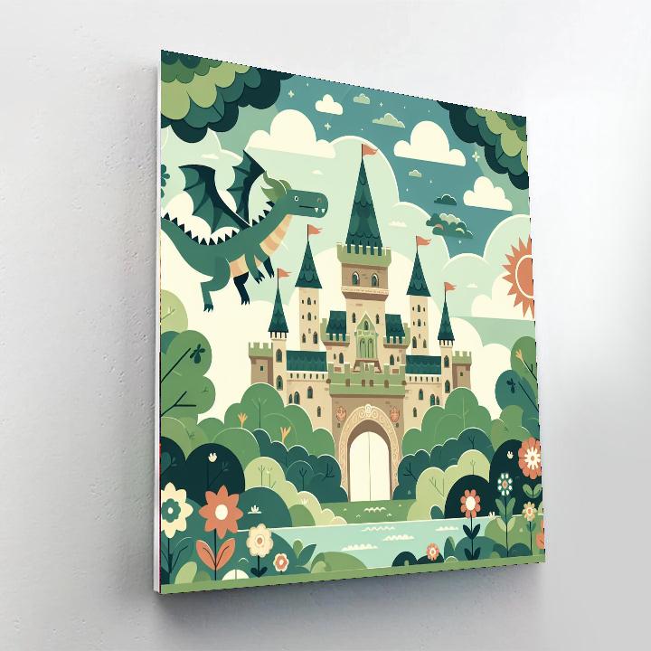 Mysterious Castle Adventure Numbered Painting Kits