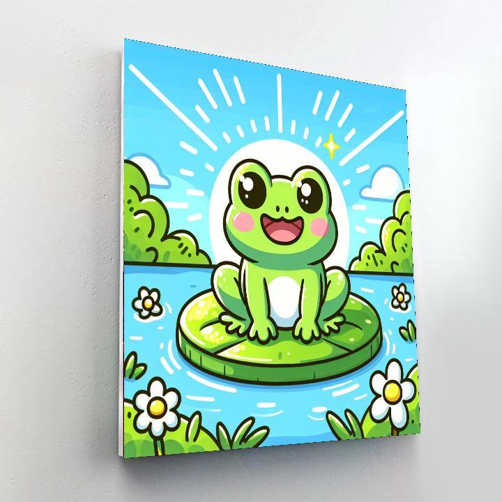Sunshine Frog Numbered Painting Kits