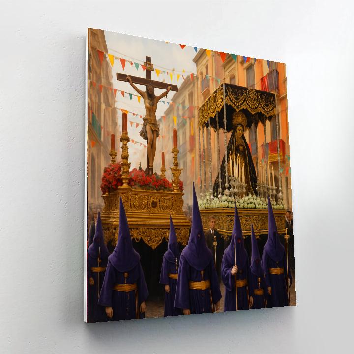La Semana Santa - Spain Paint By Numbers Kits