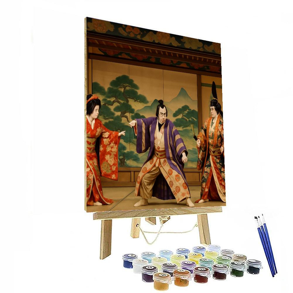 Gion Yodoya Festival - Japan Painting By Numbers Kit