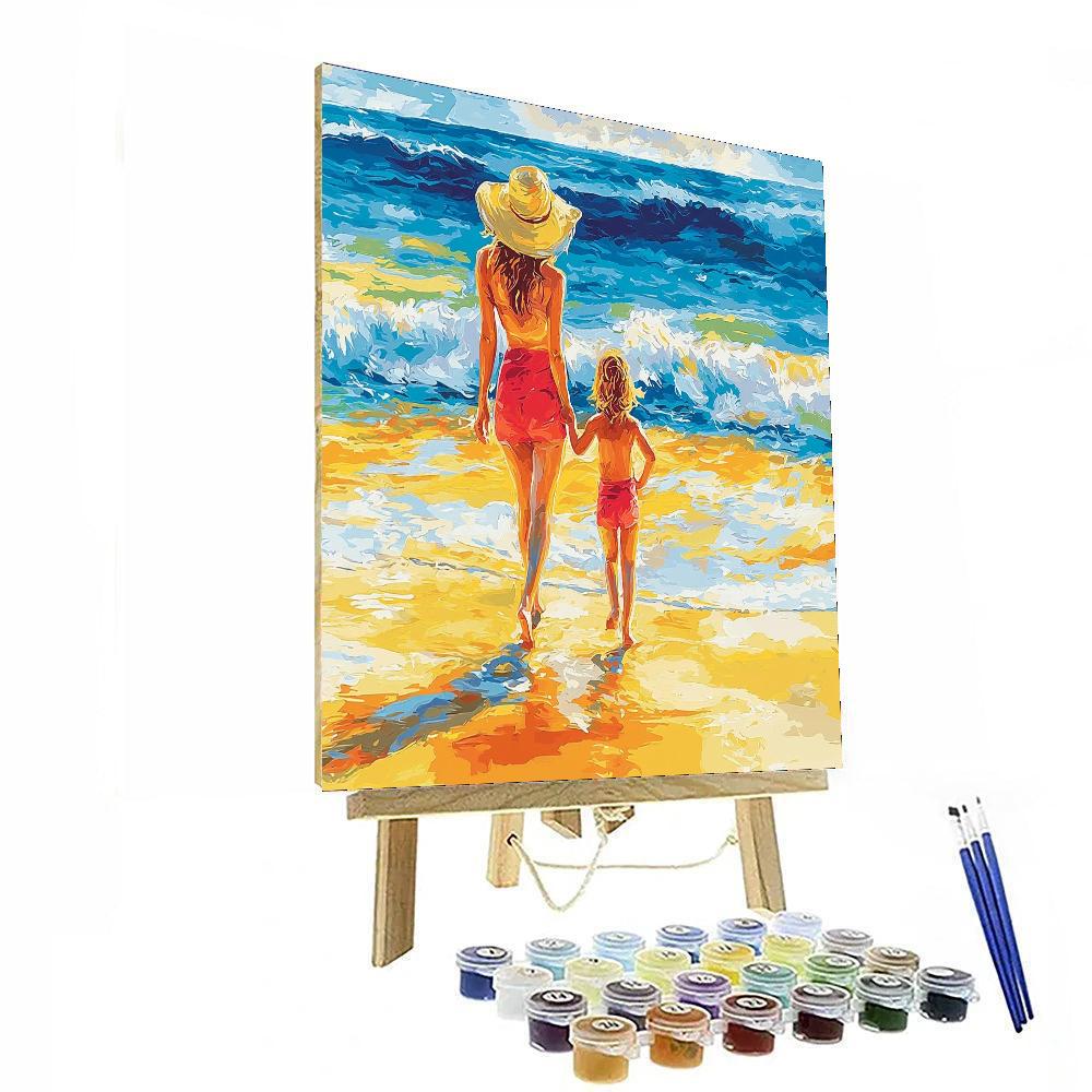 Sunshine And Laughter Number Painting