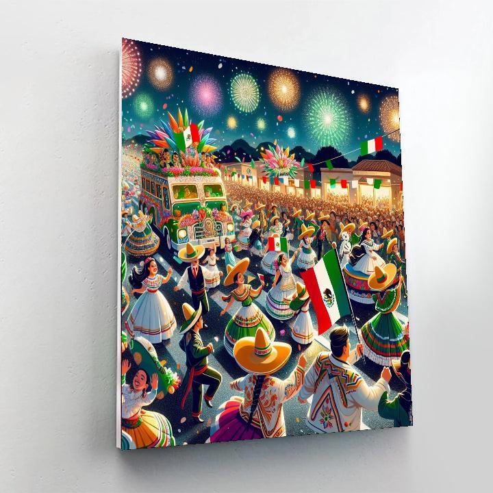 Día De La Independencia - Mexico Paint By Number