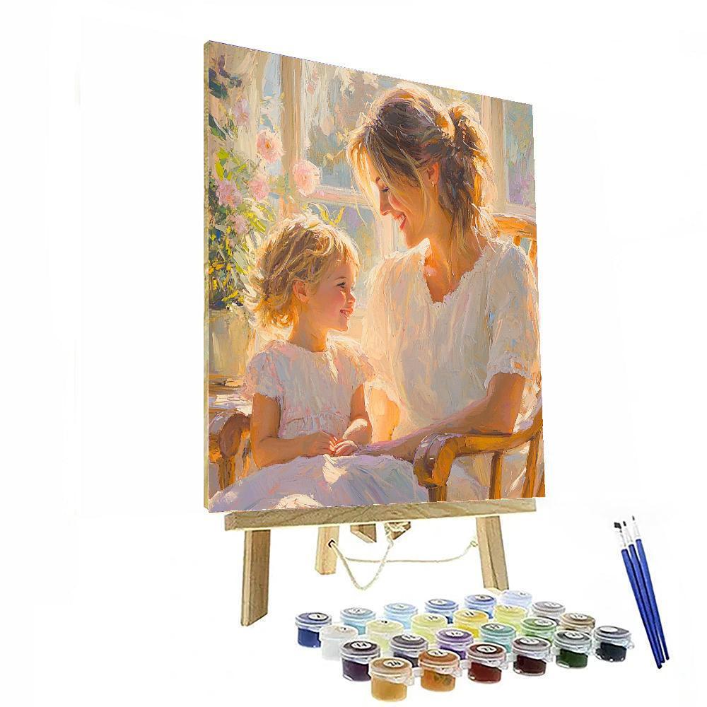 A Mother's Smile Paint By Numbers