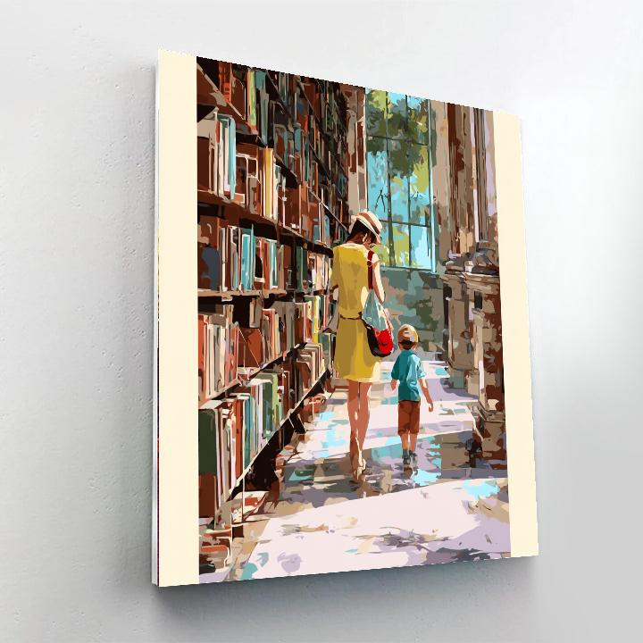 Guided By A Mother's Wisdom Painting Number Kit