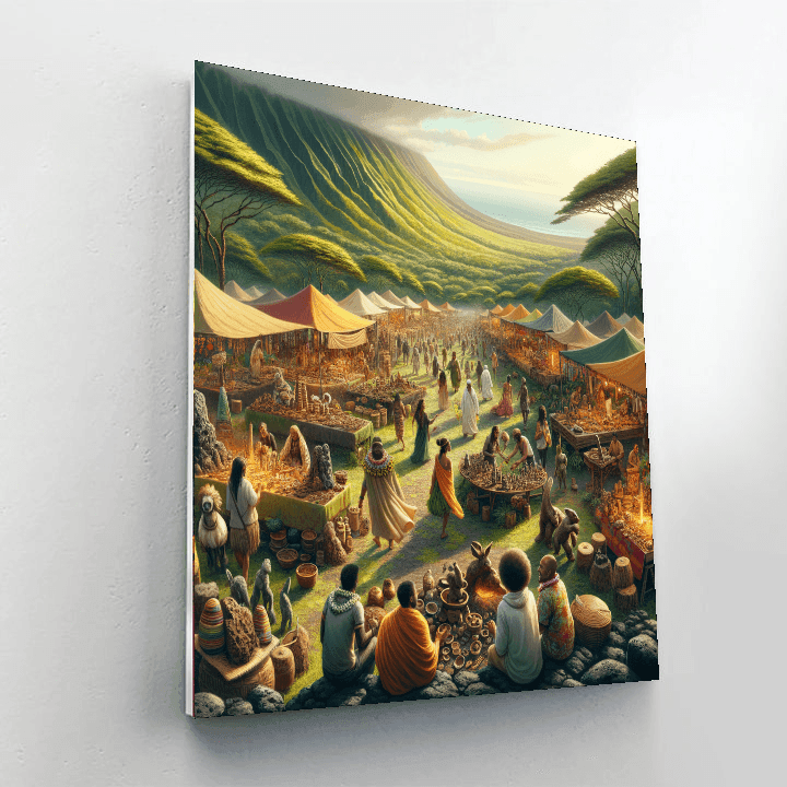 Pahoa's Lava Rock Festival - United States Paint By Number