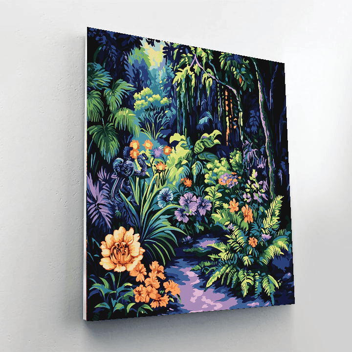 Salvador Dali Inspired Dali's Ethereal Garden  Paint By Numbers Kits