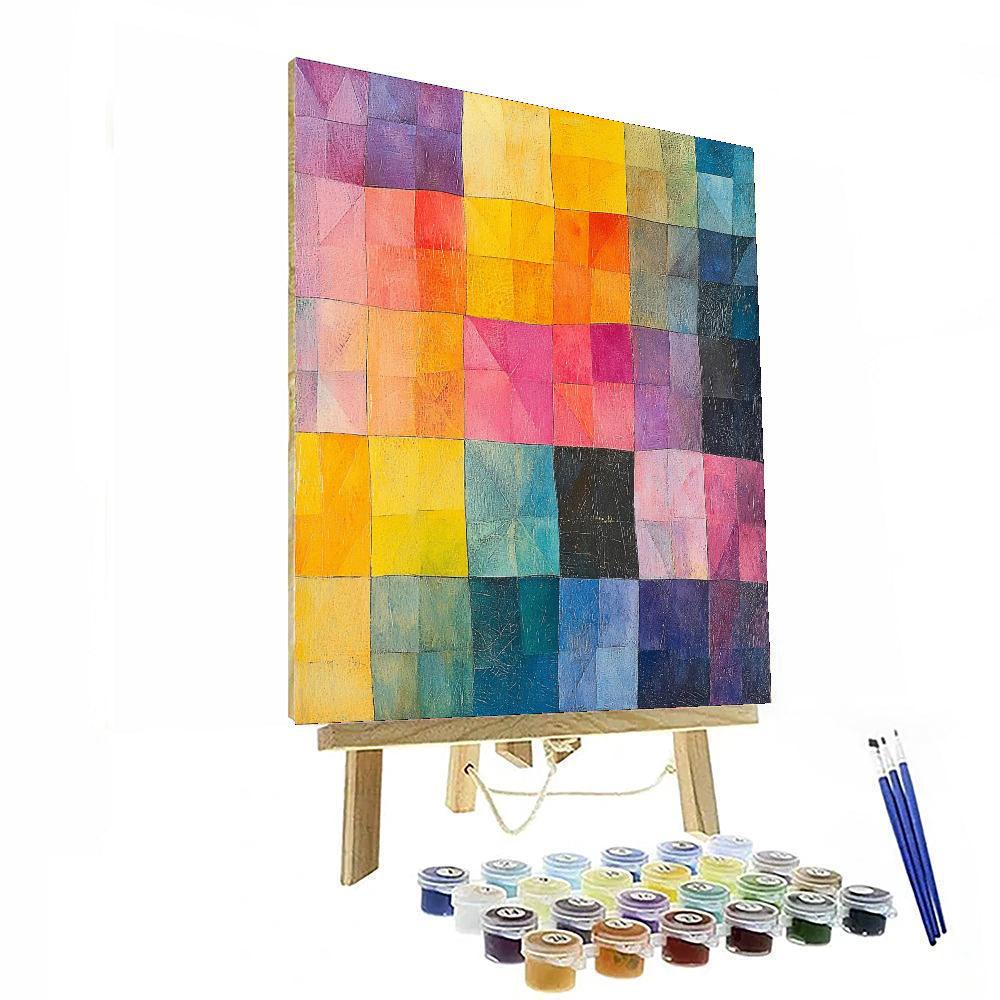Paul Klee Inspired Symphonic Vibes  Numbered Painting Kits