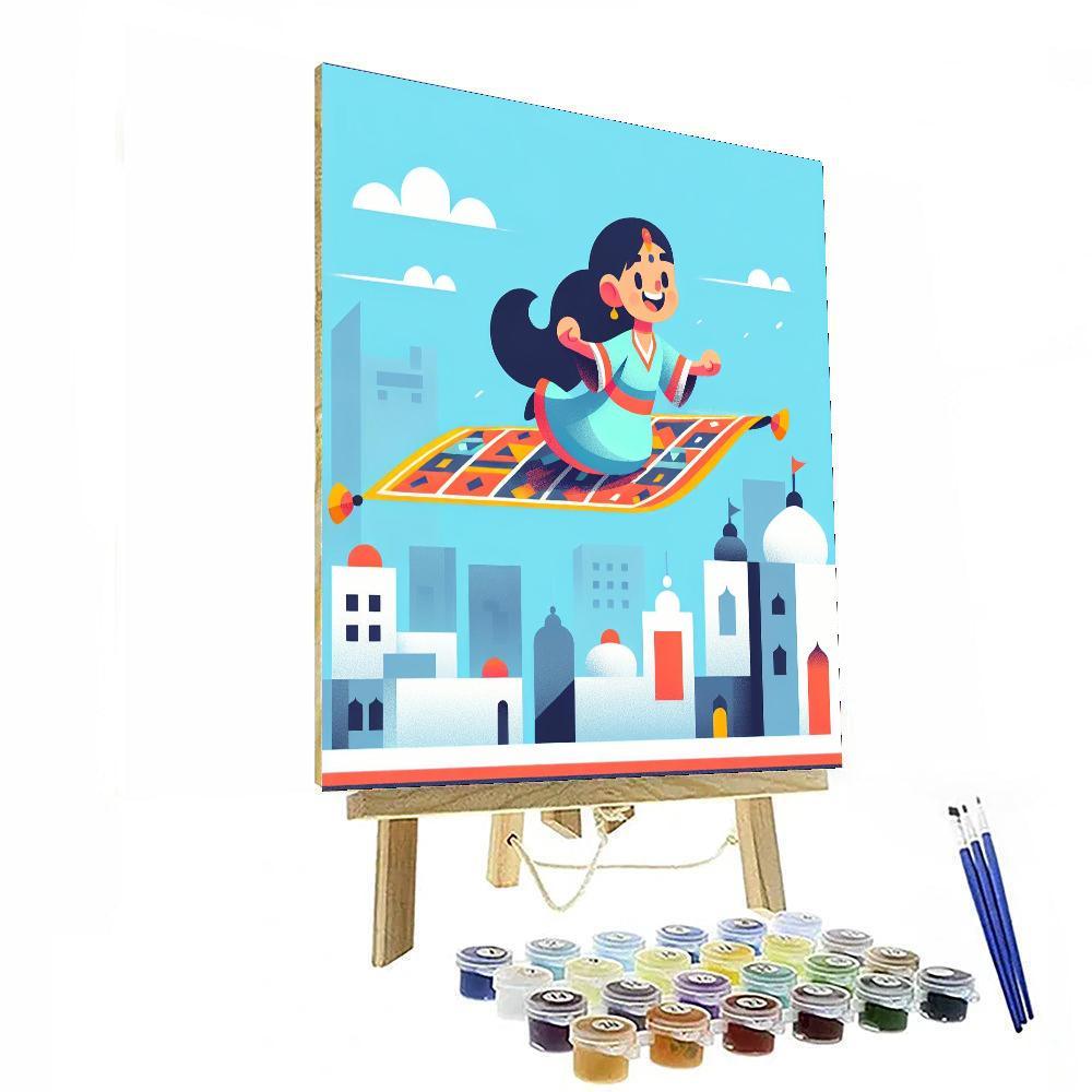 Magic Carpet Journey Numbered Painting Kits