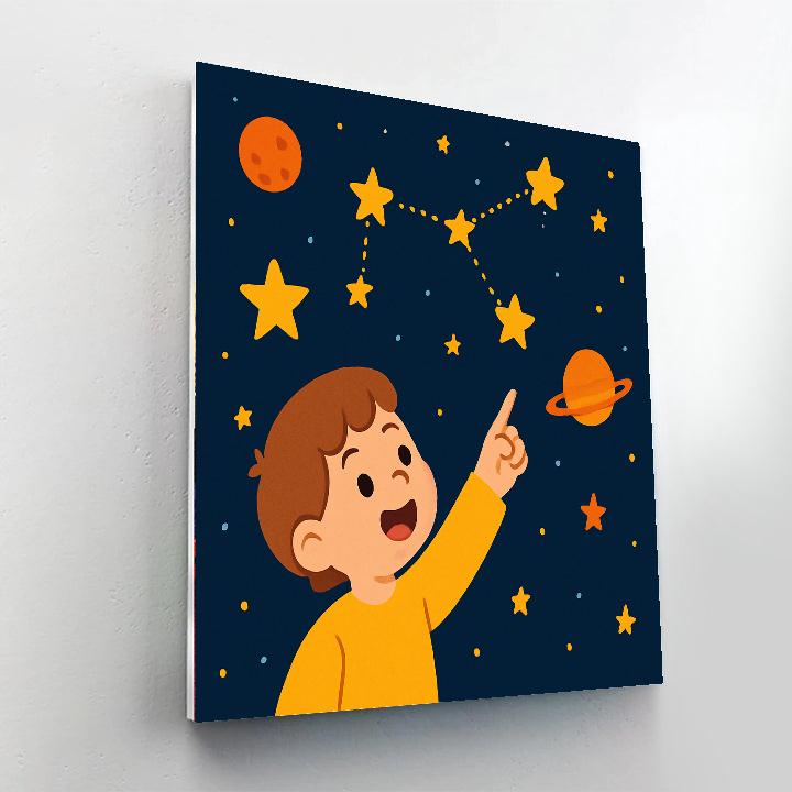 Stellar Constellations Paint By Numbers