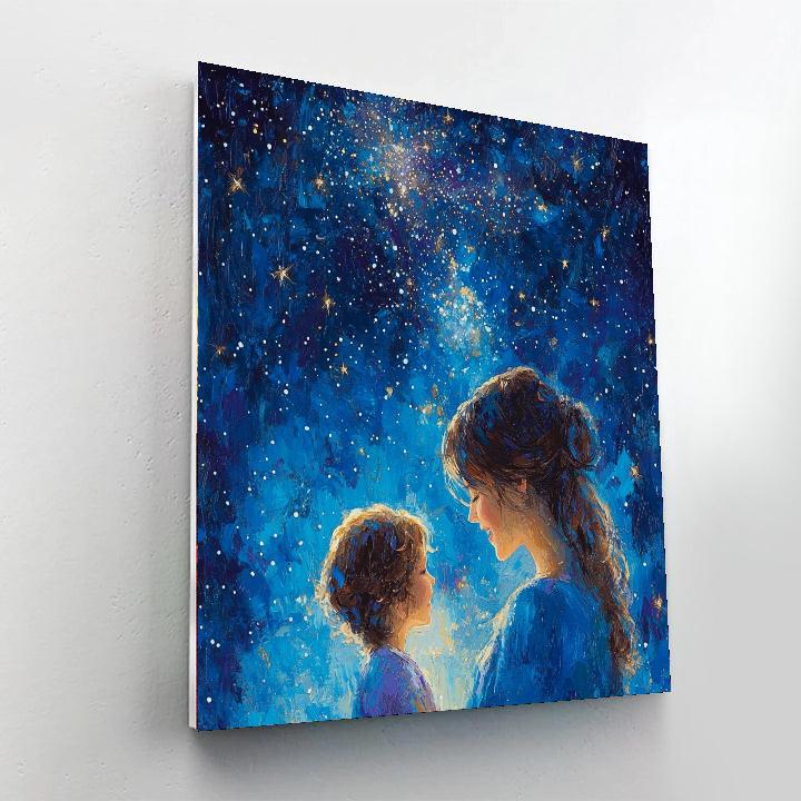 Starry Night Lullaby Numbered Painting Kits
