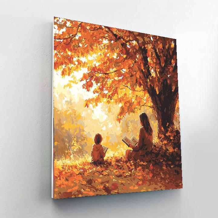 Silent Whisper Of Love Number Painting