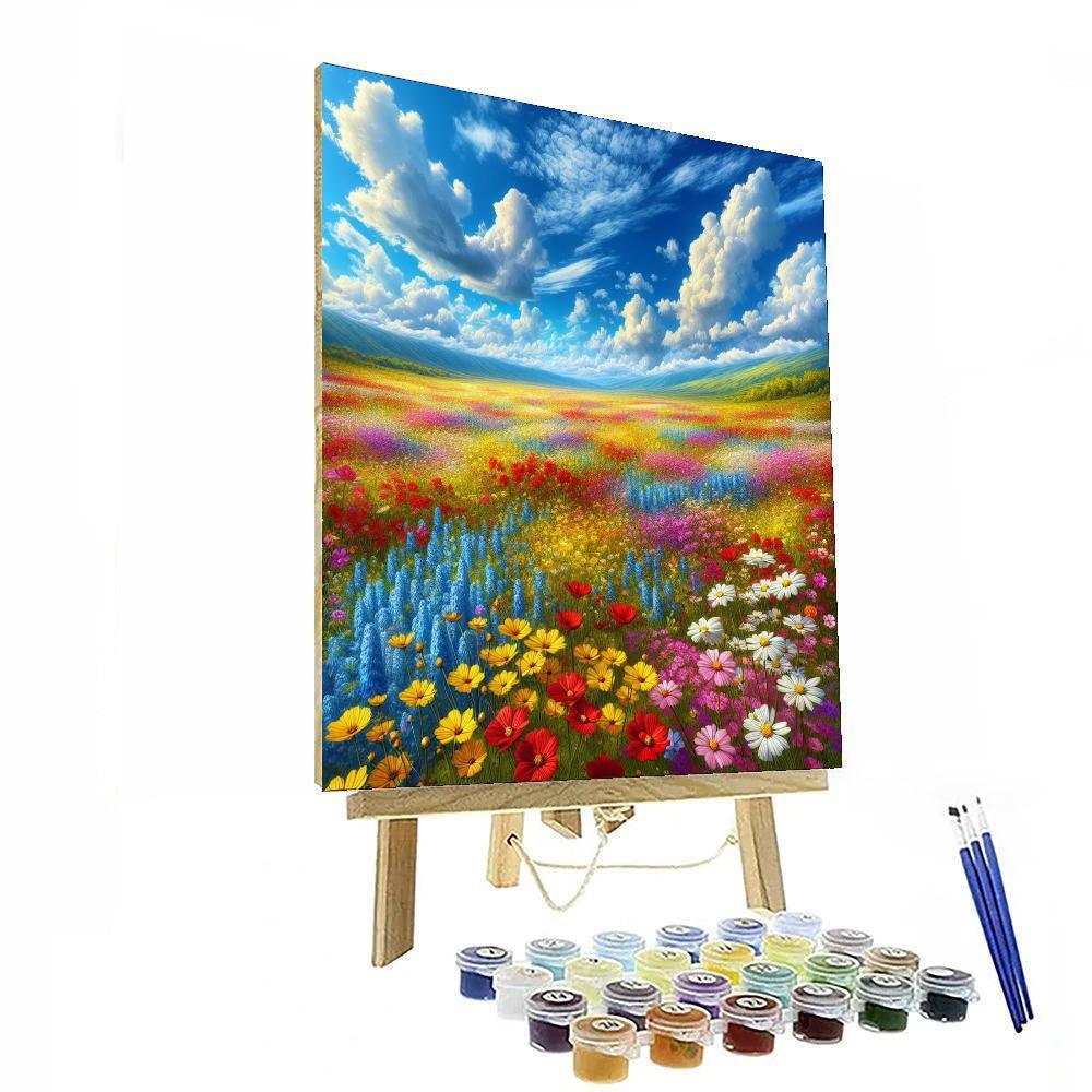 Wildflower Meadow Escape Paint By Number