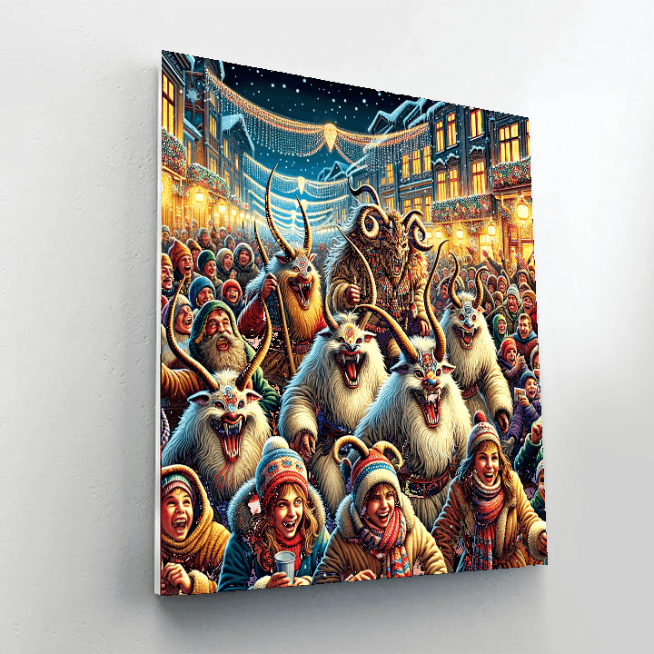 Krampusnacht Painting By Numbers Kit