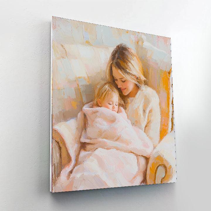 Cuddles And Comfort Painting Number Kit