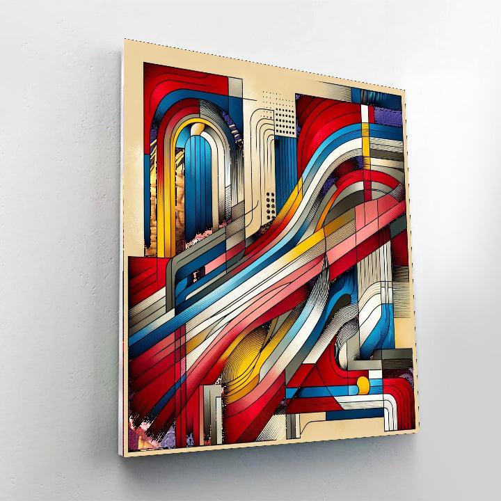 Dynamic Artistic Expressions Painting By Numbers Kit