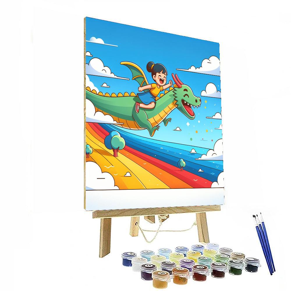 Dragon Rider's Quest Painting Number Kit
