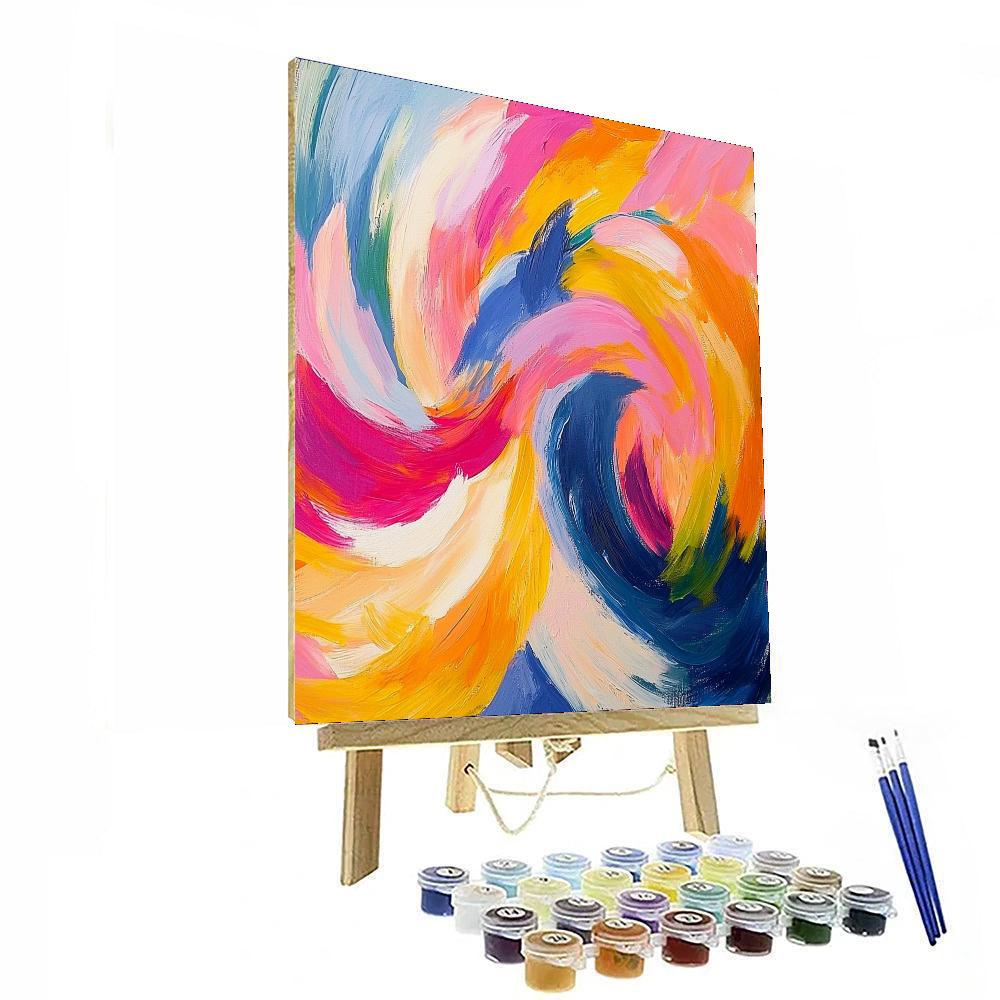 Edgar Degas Inspired A Dance Of Colors  Painting Number Kit