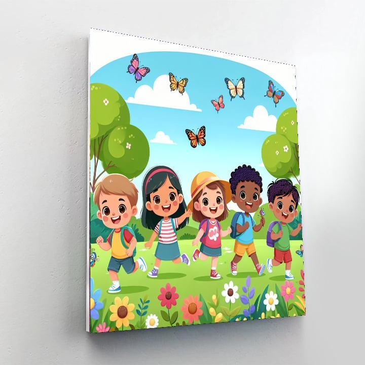 Curious Little Explorers Paint By Number