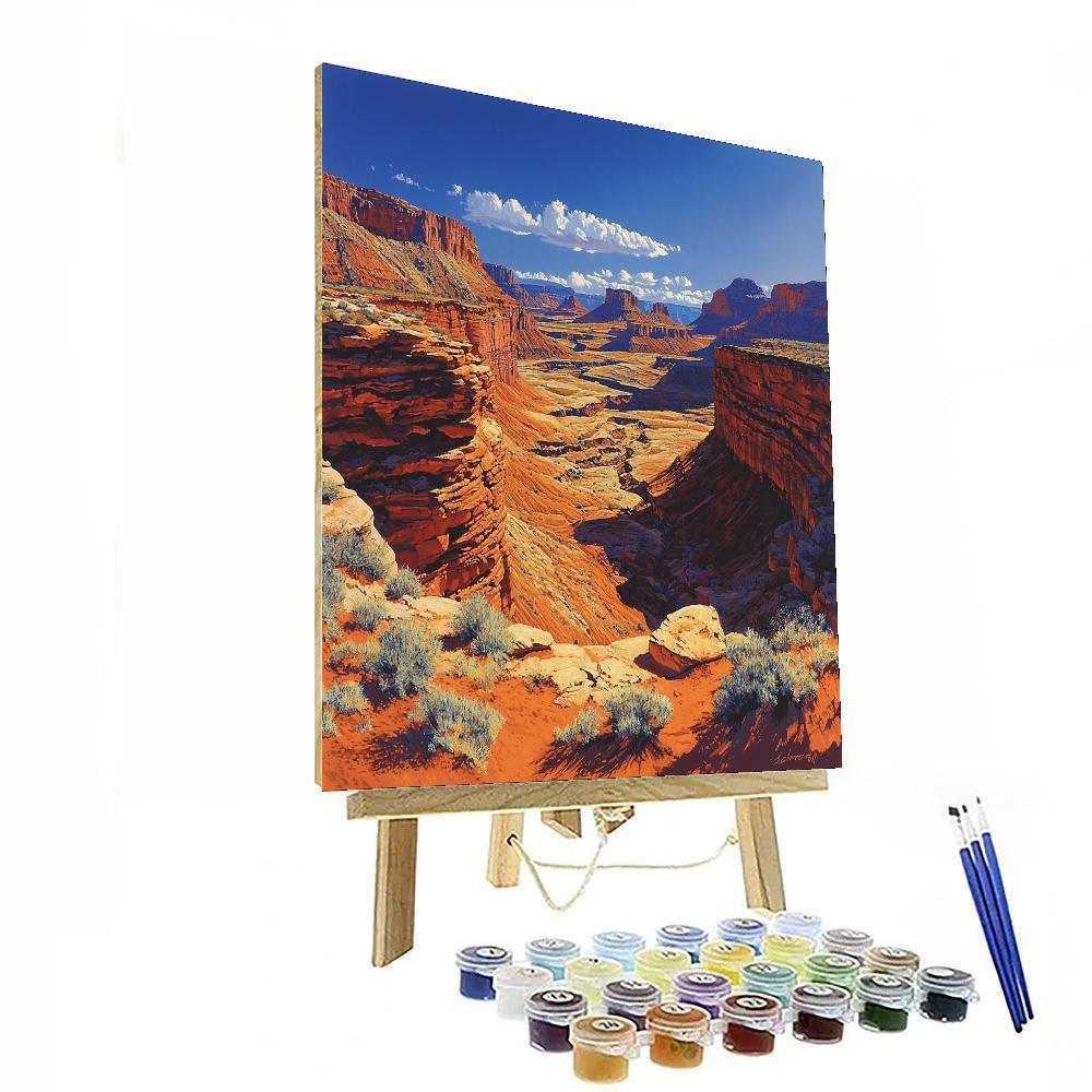 Capitol Reef National Park - Utah, Usa DIY Paint By Numbers