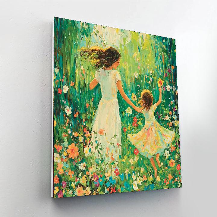 Mom's Joyful Dance Paint By Numbers Kits