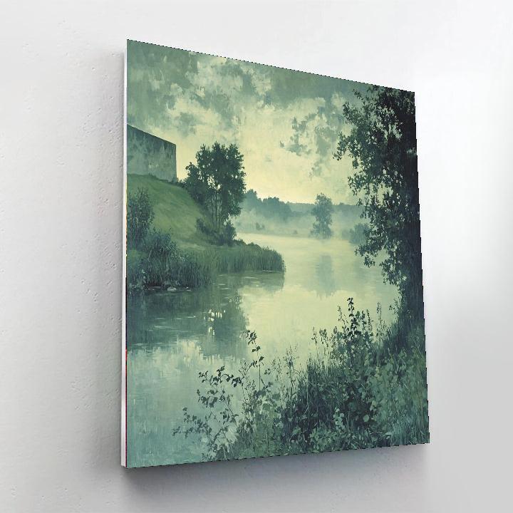 Edgar Degas Inspired Veil Of Fog  Paint By Numbers Kits