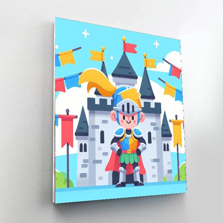 Medieval Kingdom DIY Paint By Numbers
