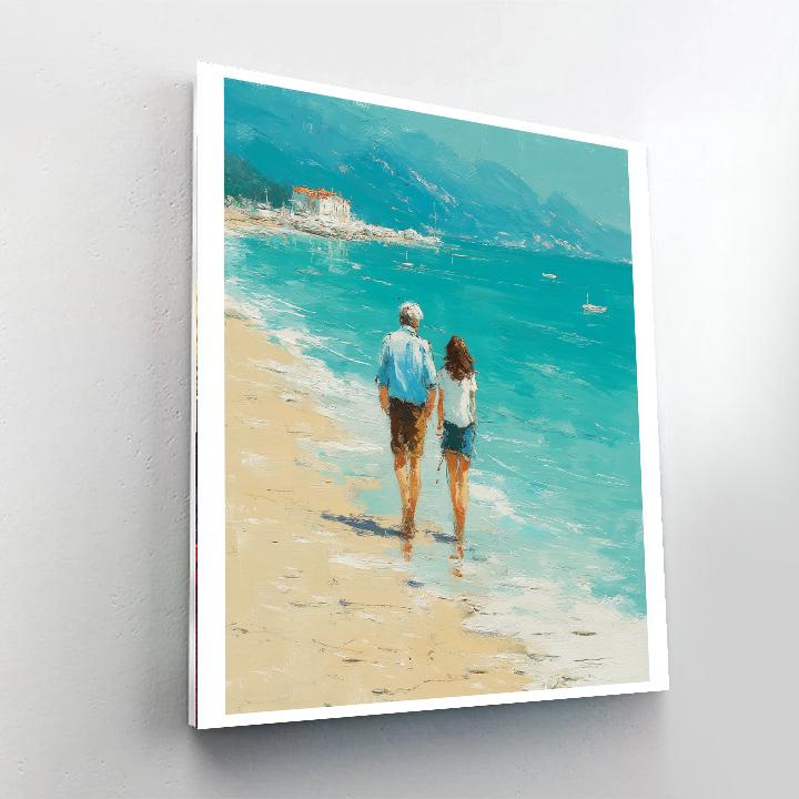 Gentle Waves Of Motherhood Painting Number Kit