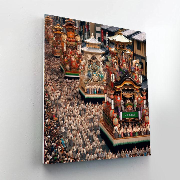 Gion Festival - Kyoto Paint By Numbers Art