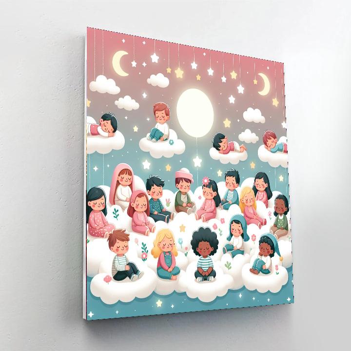 Enchanted Sky Sanctuary Paint By Number