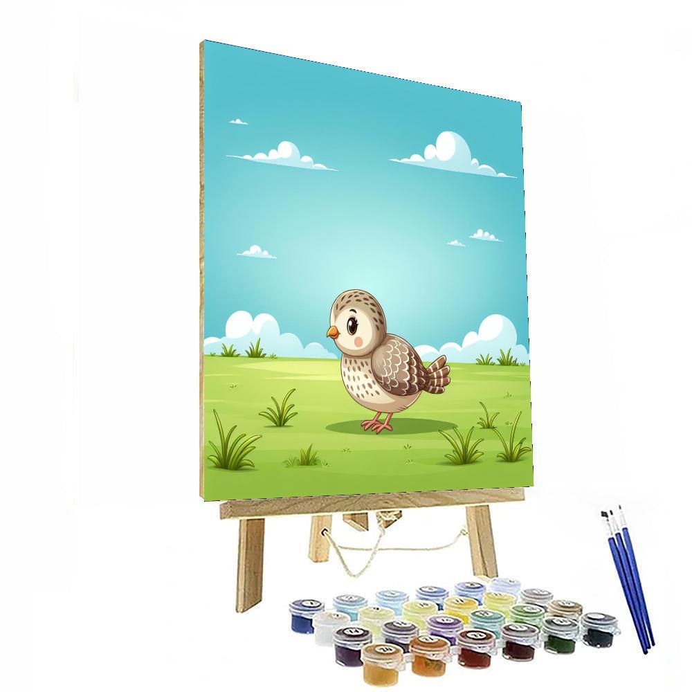 Quaint Quail Numbered Painting Kits