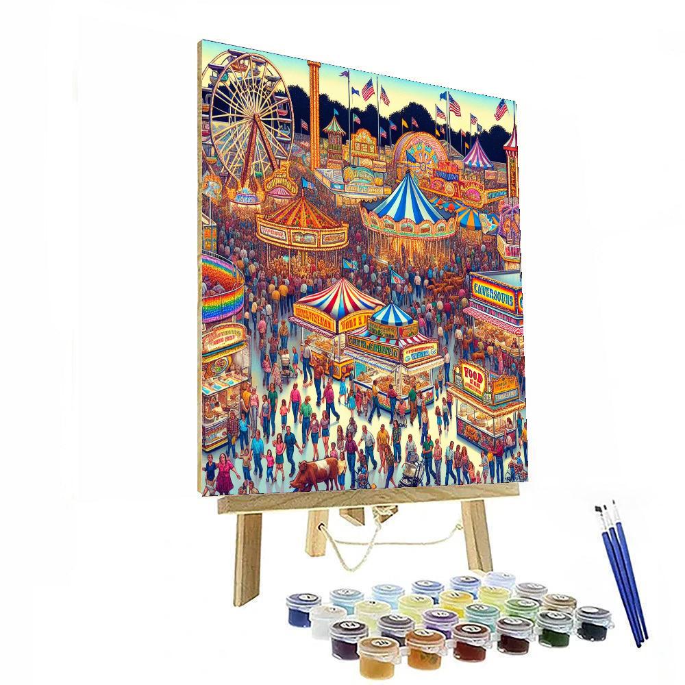 The Great New York State Fair Paint By Number