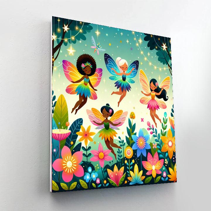 The Magical Fairy Garden DIY Paint By Numbers