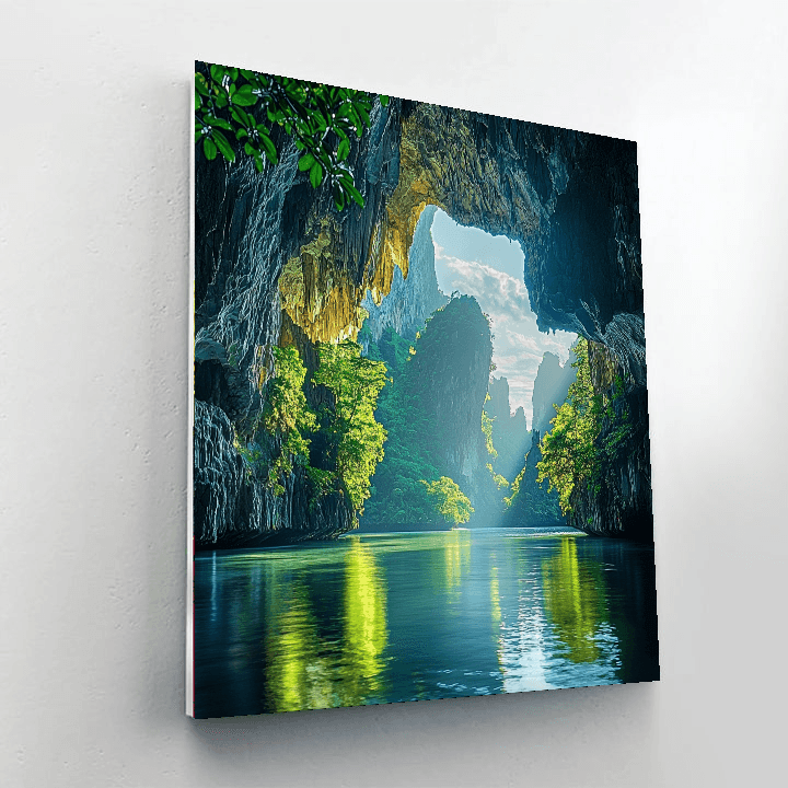 Palawan Underground River Paint By Numbers