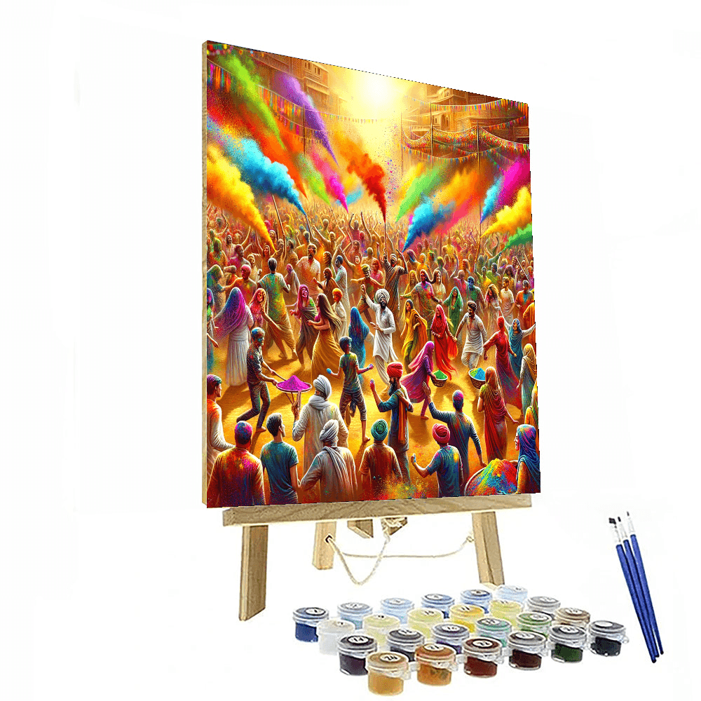 Festival Of Colors Harmony Painting By Numbers Kit