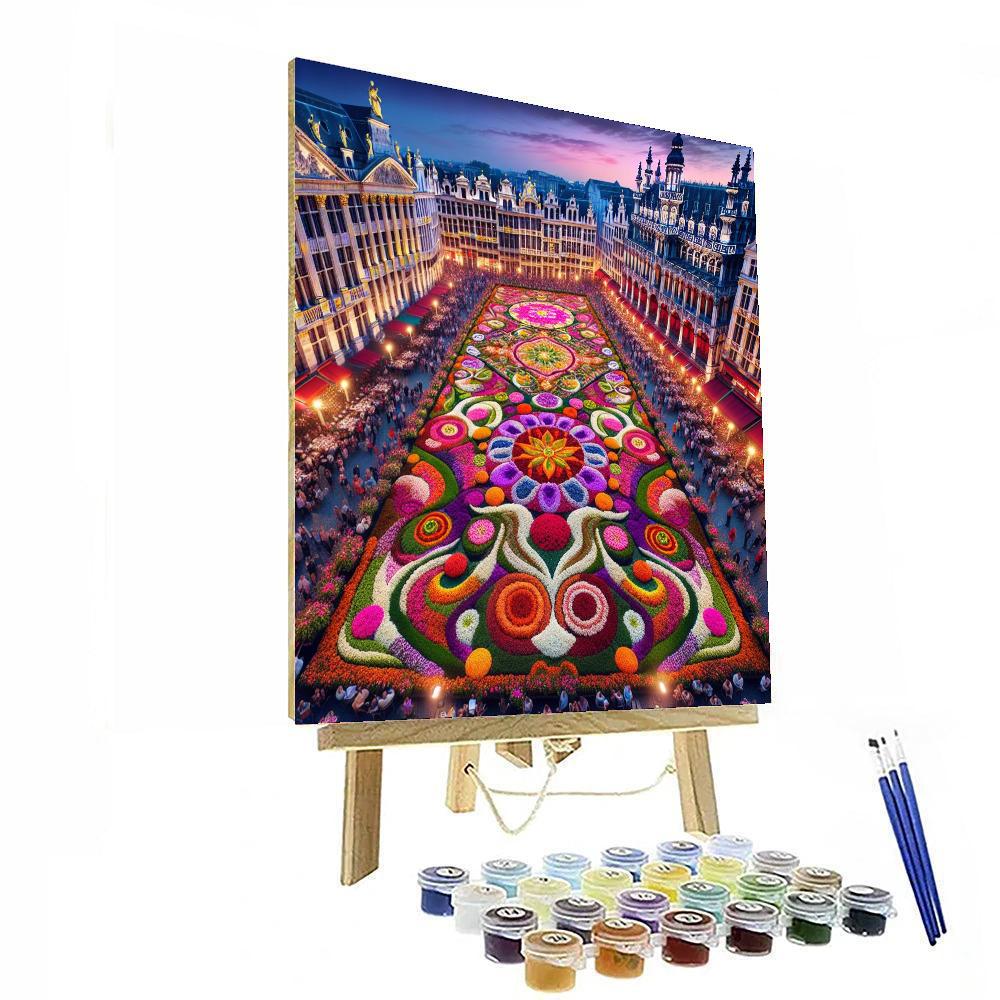 Brussels Flower Carpet - Brussels Paint By Color