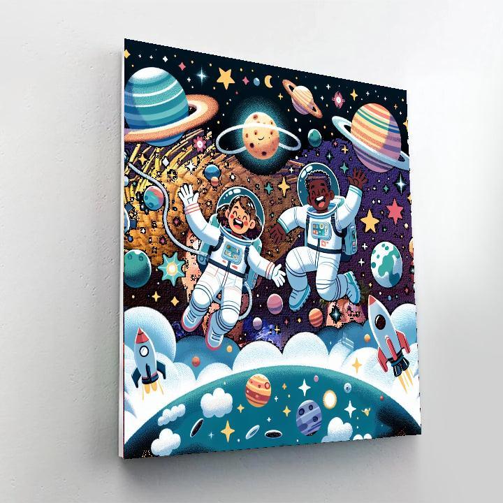 Epic Adventures In Space Paint By Color