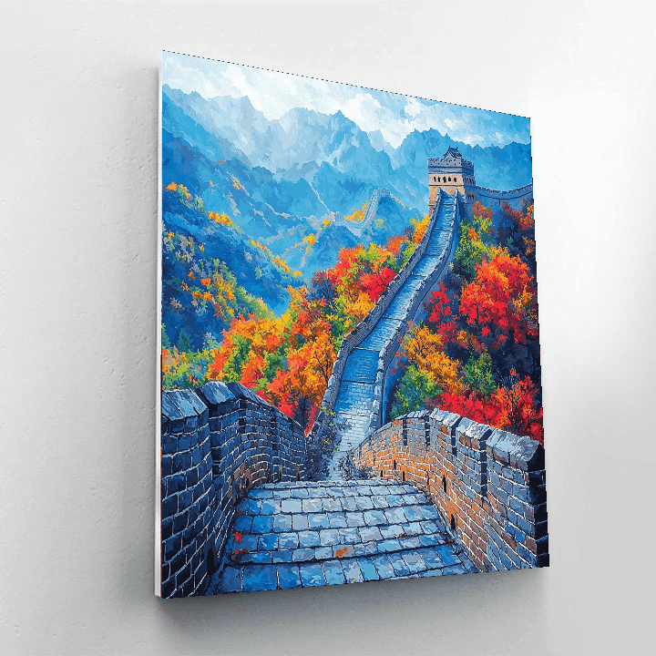 Mutianyu Great Wall - China Paint By Numbers