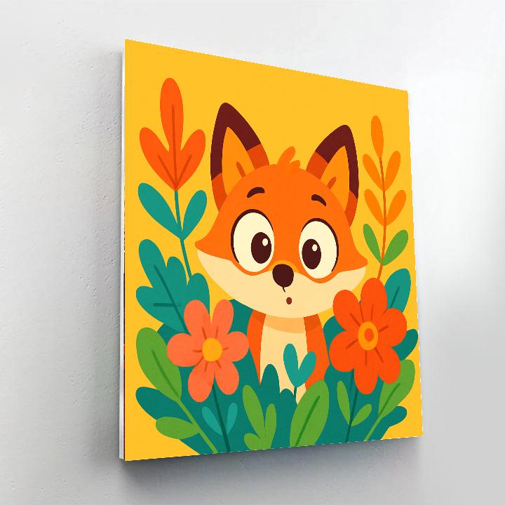 Inquisitive Fox Numbered Painting Kits