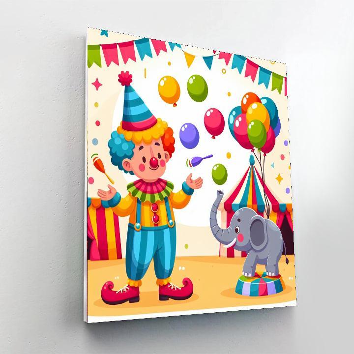 Circus Extravaganza Fun Paint By Numbers Kits