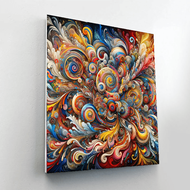 Colorful Bohemian Dreamscape Paint By Number