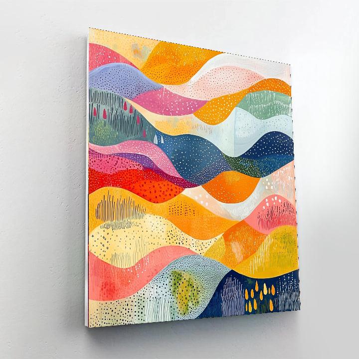 Paul Klee Inspired Whimsy Of Patterns  Paint By Number