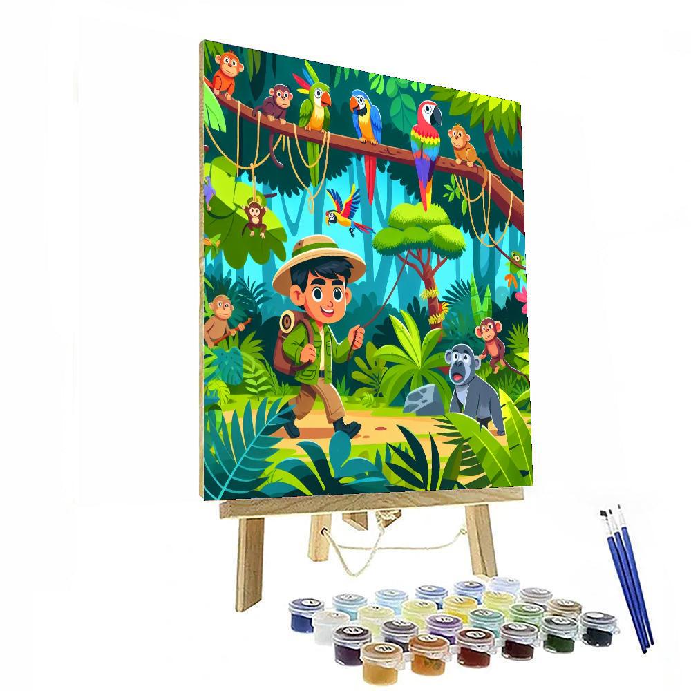 Mystery Of The Jungle Number Painting