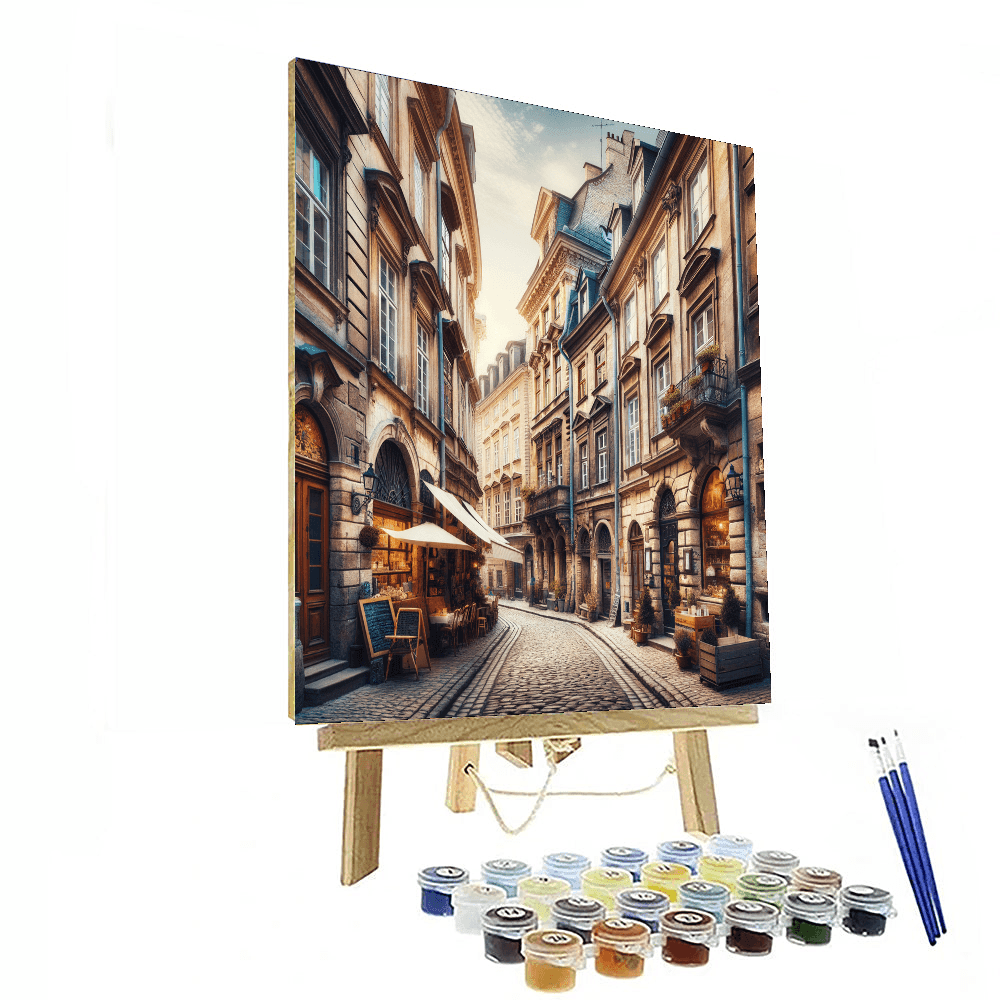 Charming European Street - DIY Painting By Numbers Kit – Artistry Rack