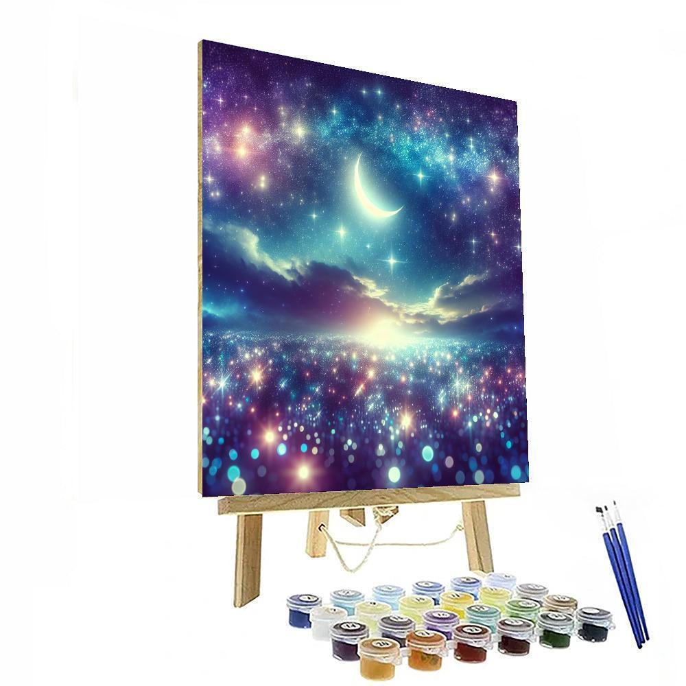 Starry Sky Enchantment DIY Paint By Numbers