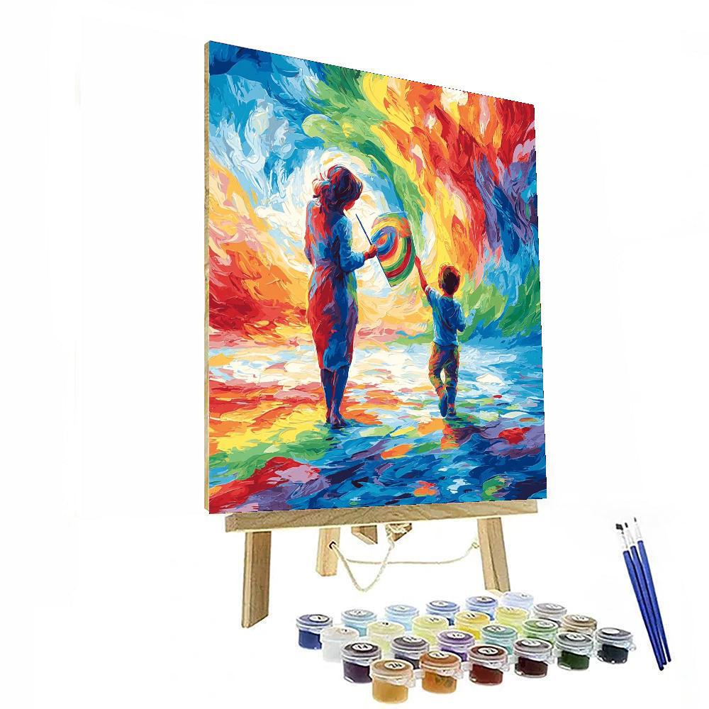 A Rainbow Of Love Numbered Painting Kits